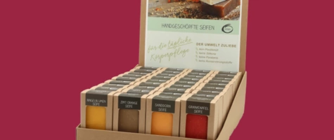 Handgeschöpfte Seifen