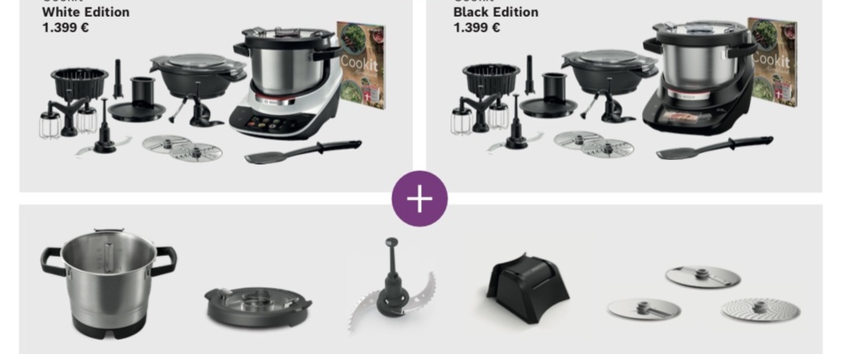 Bestes Cookit Angebot jemals! Extra Zubehör im Wert von 579.00 €! GRATIS! - Unser DEAL - DELUXE