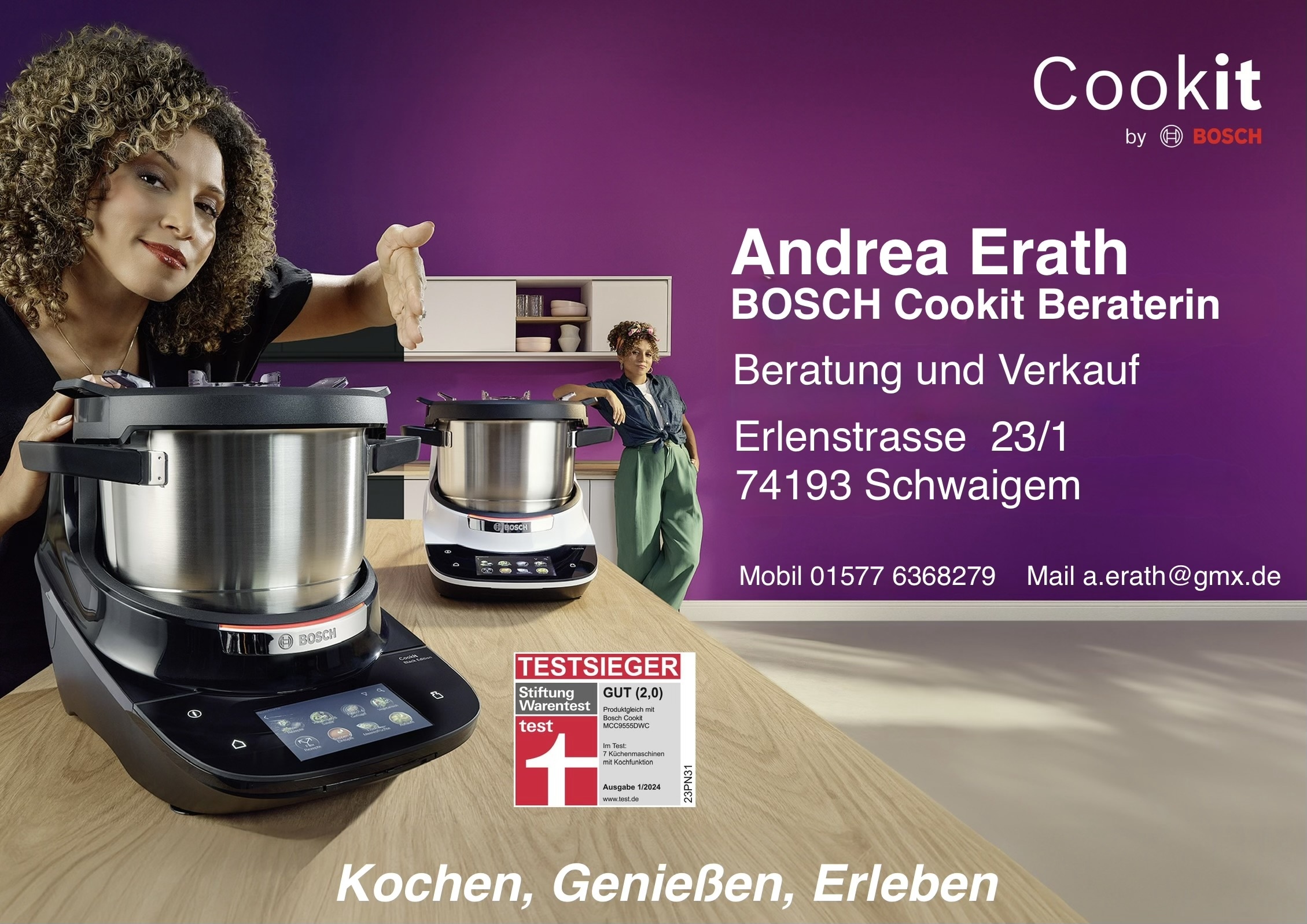 Andrea Erath - Bosch Cookit Handelsvertretung aus Schwaigern